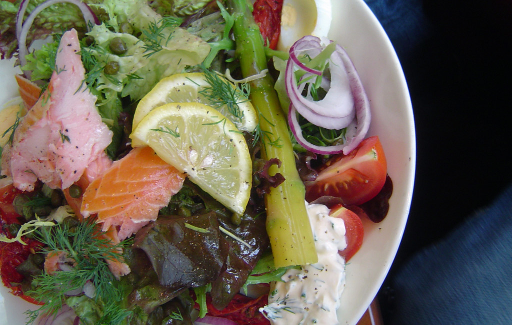 Puccini Smoked Salmon Salad - Amsterdam